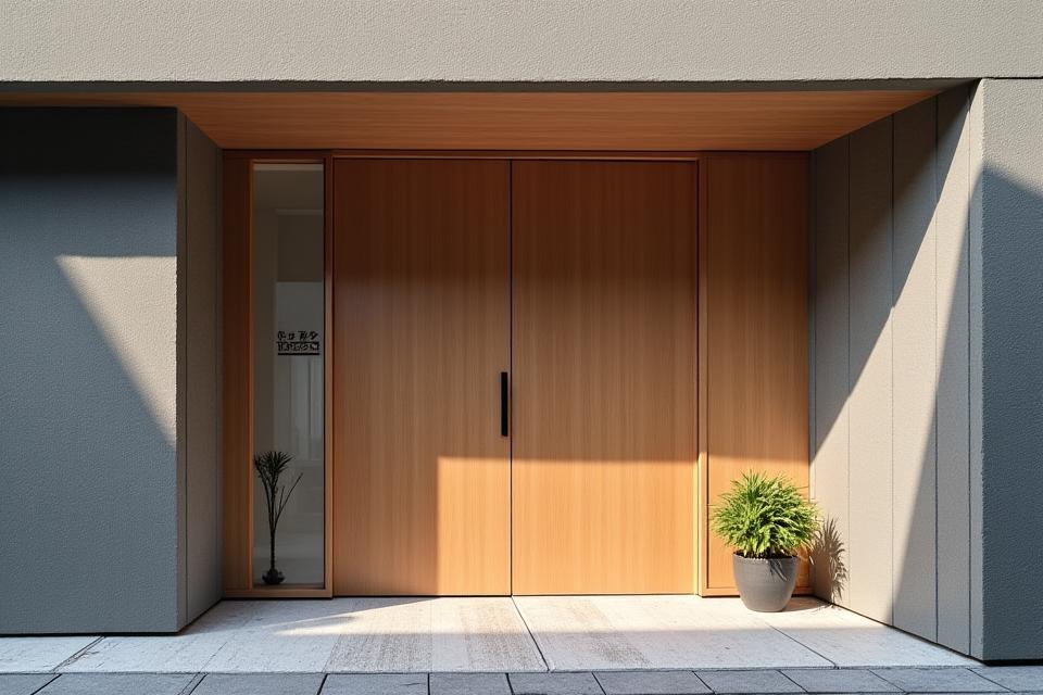 東京クラフトファニチャー工房の入り口外観